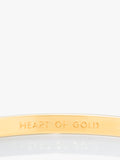 WBRU1292-Heart Of Gold Idiom Bangle-Gold