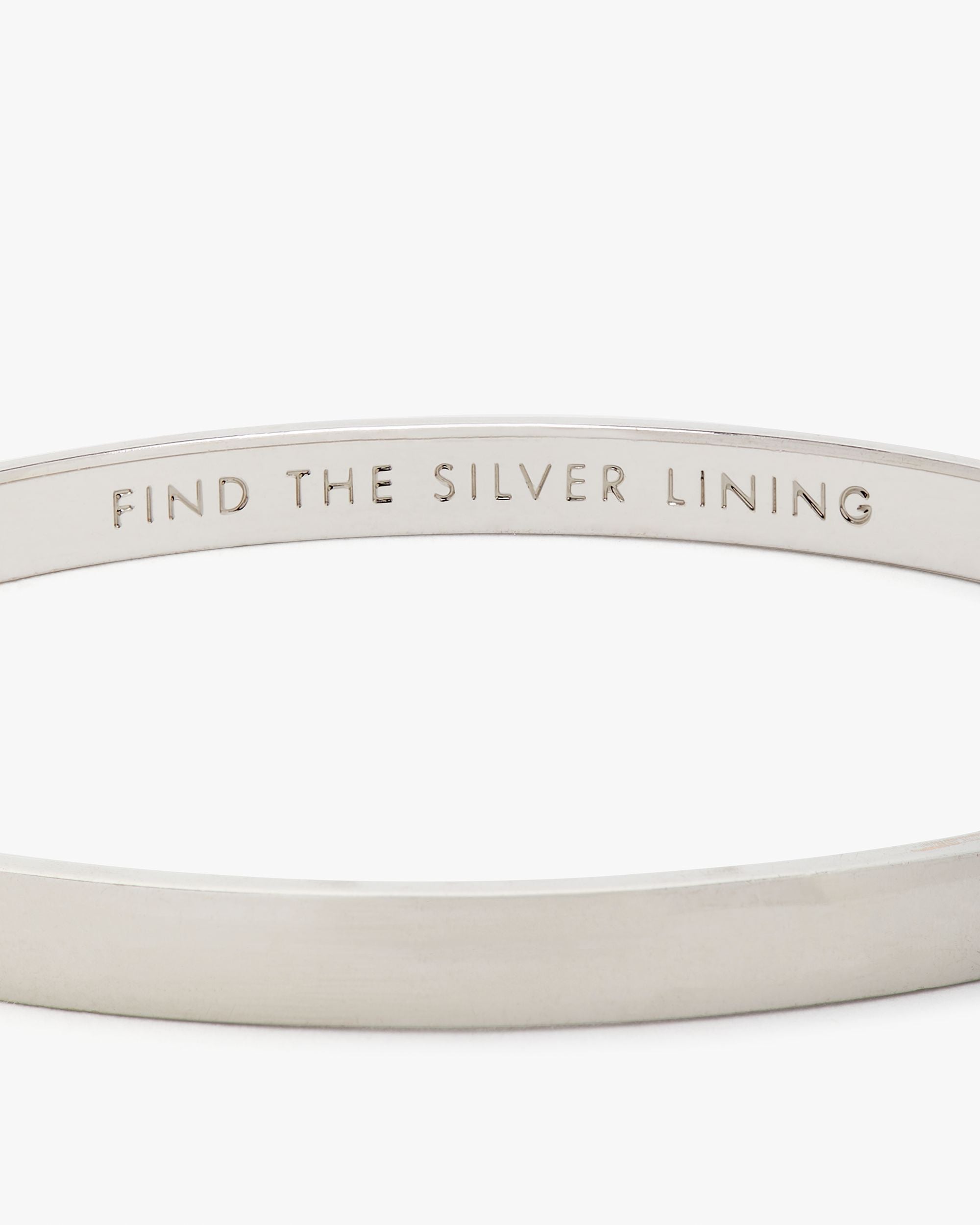 WBRU9167_Silver Lining Idiom Bangle_Silver.