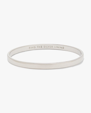 WBRU9167_Silver Lining Idiom Bangle_Silver.