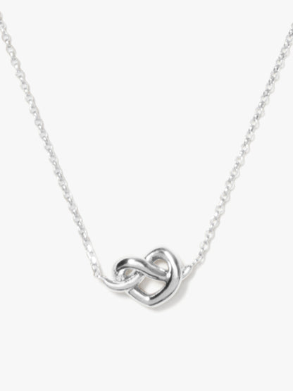 WBRUH307-Loves Me Knot Mini Pendant-Silver.