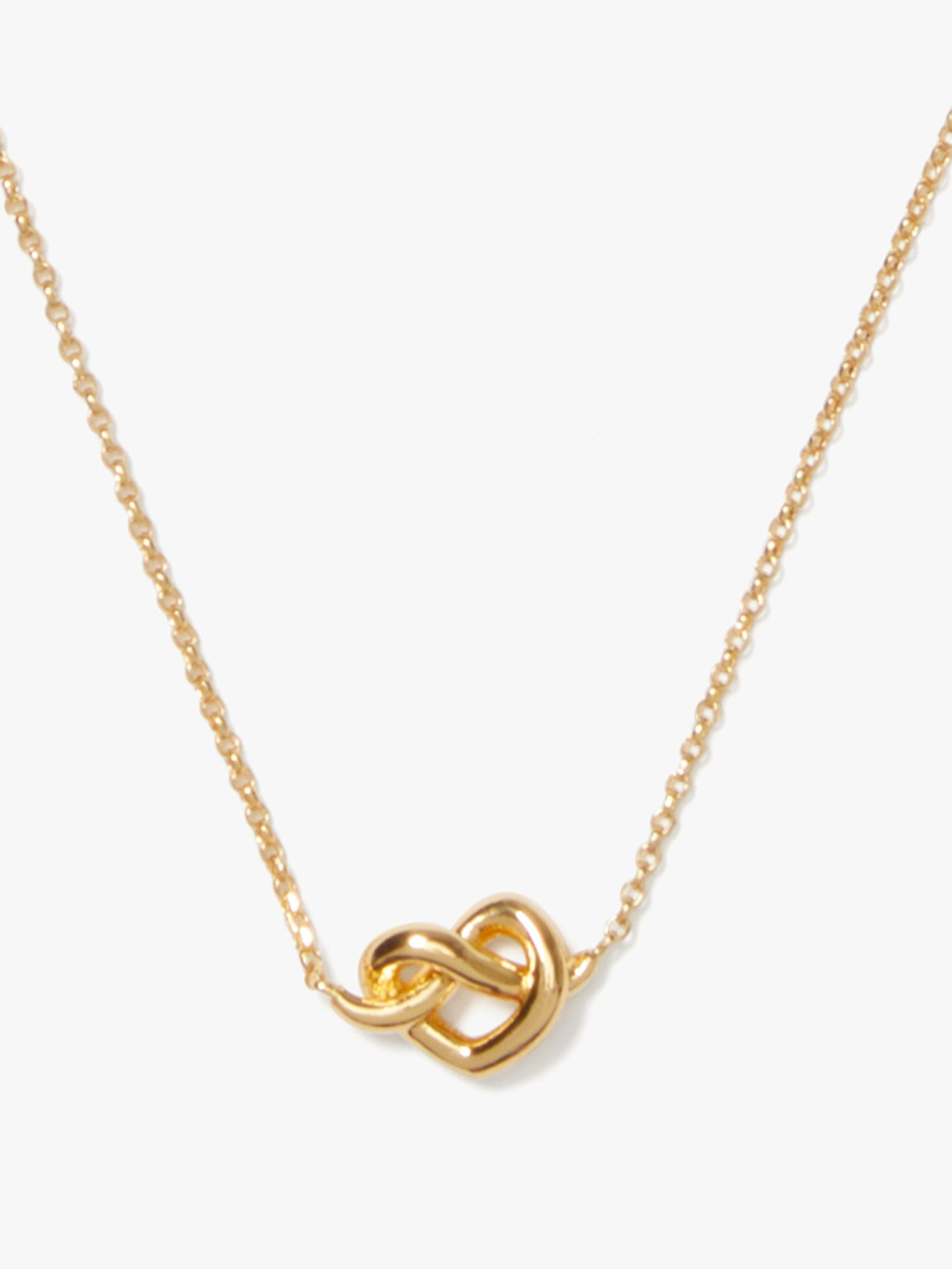 WBRUH307-Loves Me Knot Mini Pendant-Gold