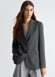 grey pinstripe