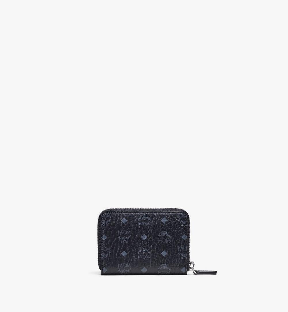 MYLAAVI03BK001-Zip Wallet in Visetos Original|BLACK
