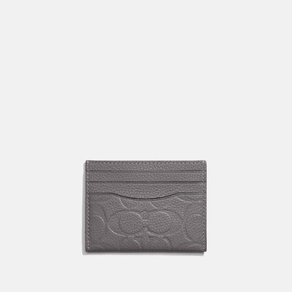 Card Case In Signature Leather - COACH Saudi Arabia Official Site