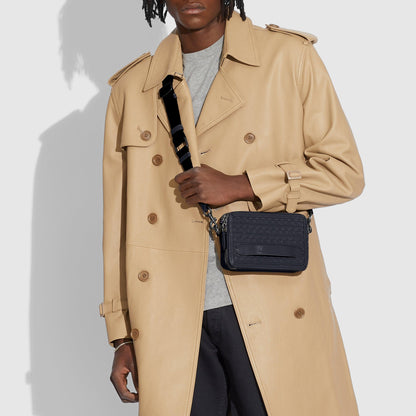 Charter Crossbody In Woven Leather - COACH Saudi Arabia Official Site