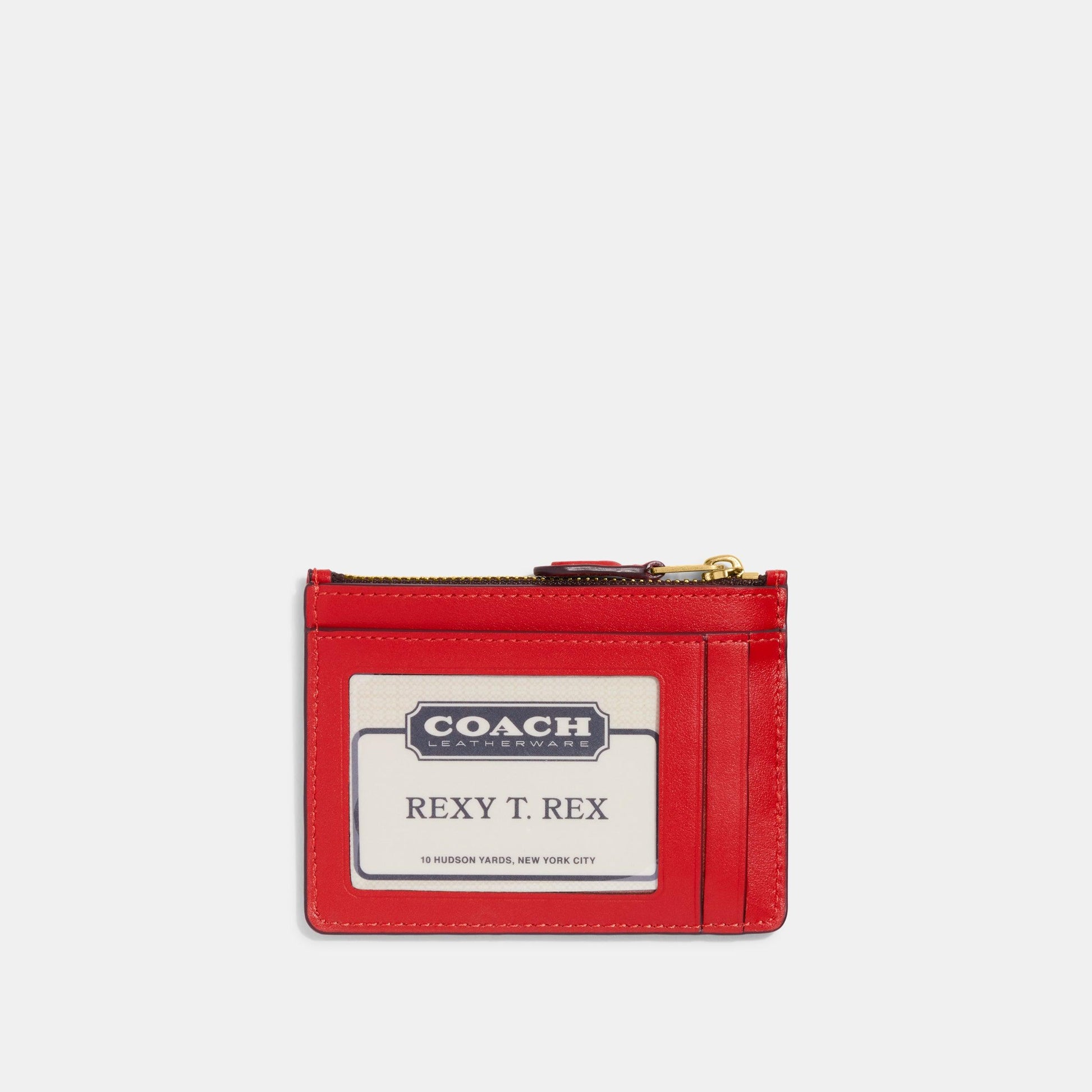 Boxed Mini Skinny Id Case In Signature Textile Jacquard - COACH Saudi Arabia Official Site