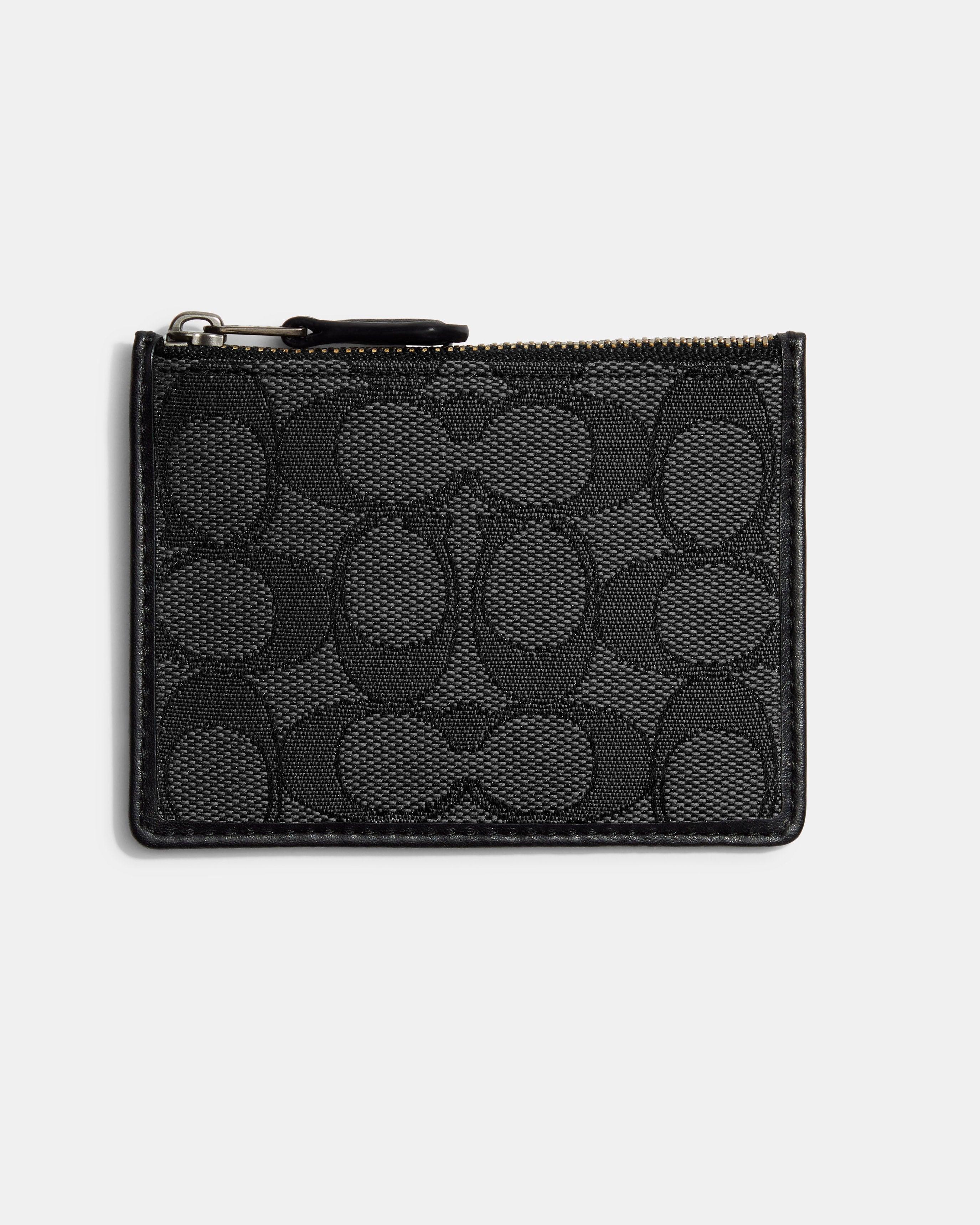 Boxed Mini Skinny Id Case In Signature Textile Jacquard - COACH Saudi Arabia Official Site