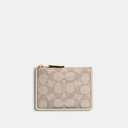 Boxed Mini Skinny Id Case In Signature Textile Jacquard - COACH Saudi Arabia Official Site