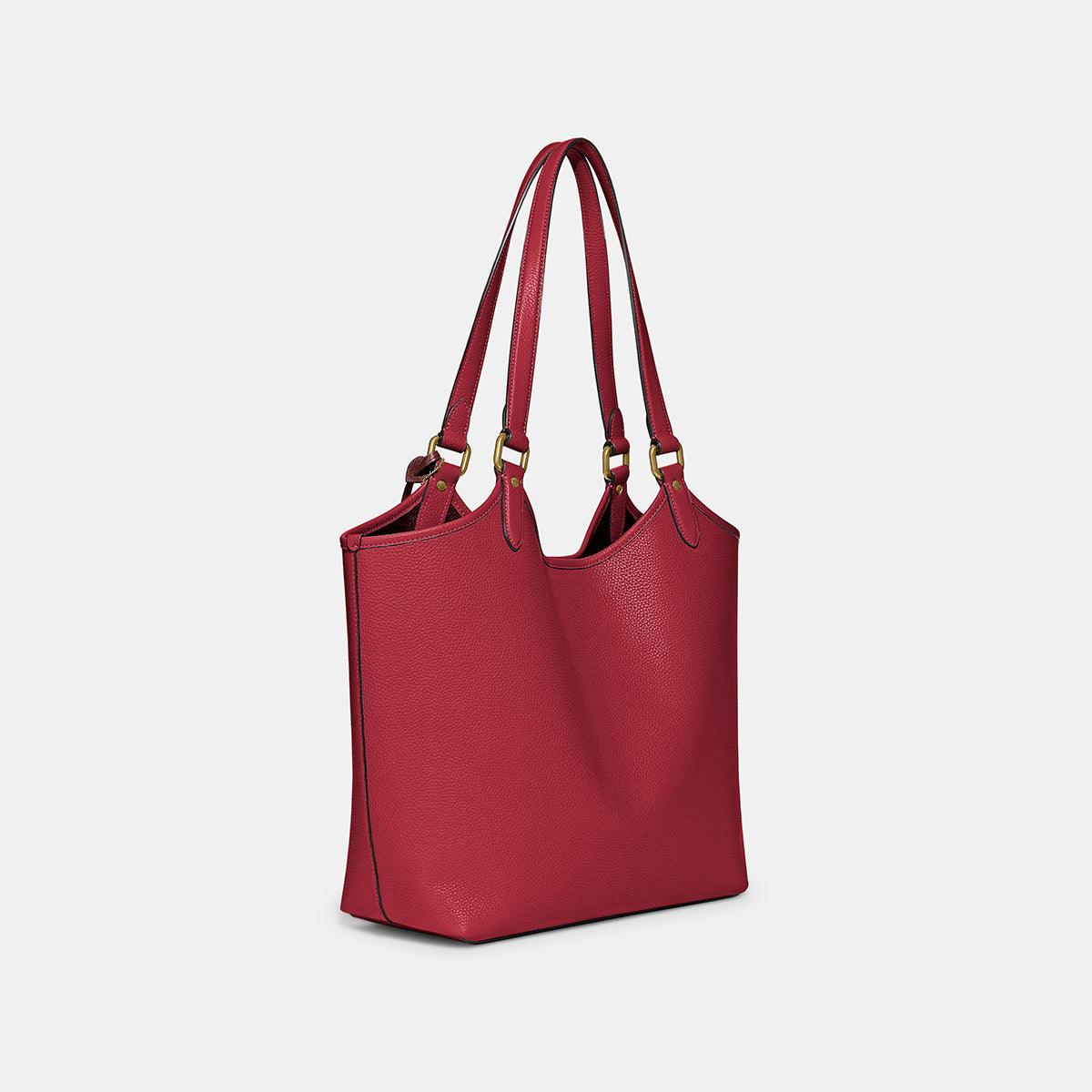 C6337-Day Tote-B4/Brick Red