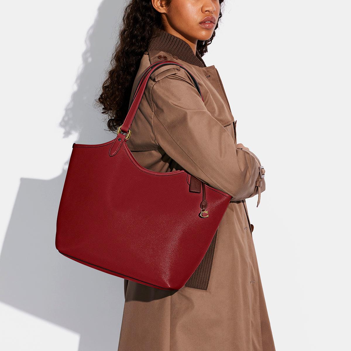 C6337-Day Tote-B4/Brick Red