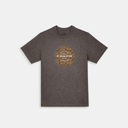 C9140-Signature T-Shirt-Heather Grey