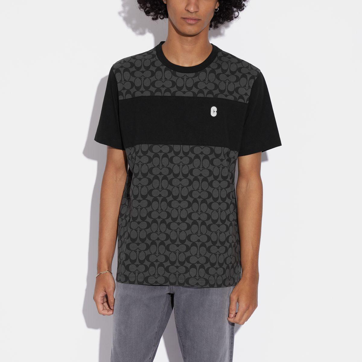C9602-Signature T-Shirt-Charcoal Signature