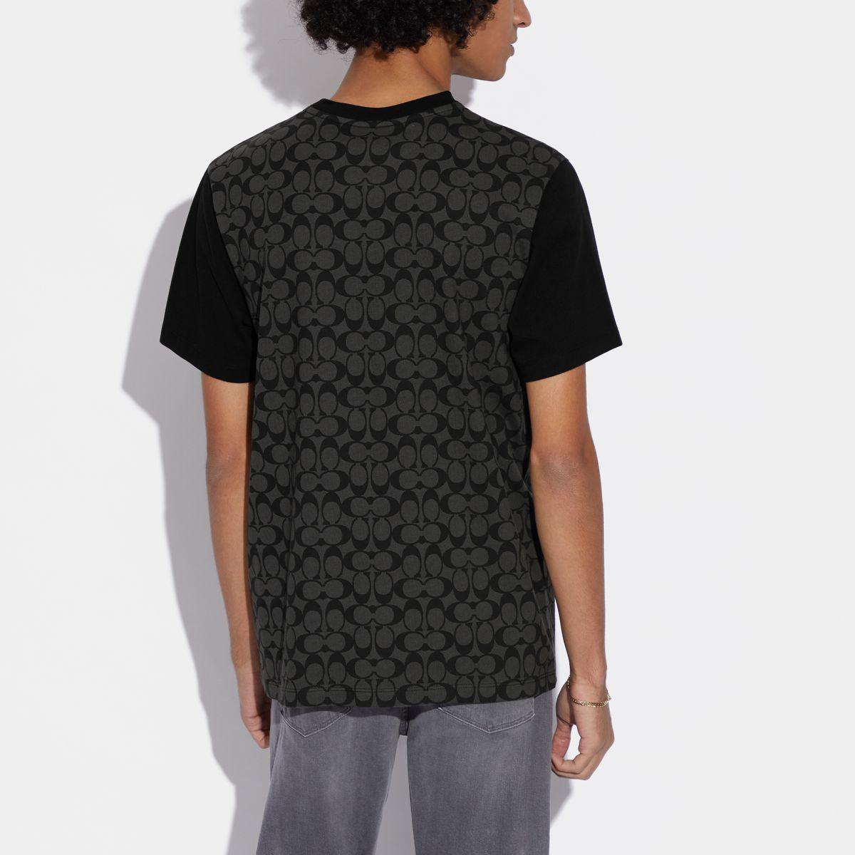 C9602-Signature T-Shirt-Charcoal Signature