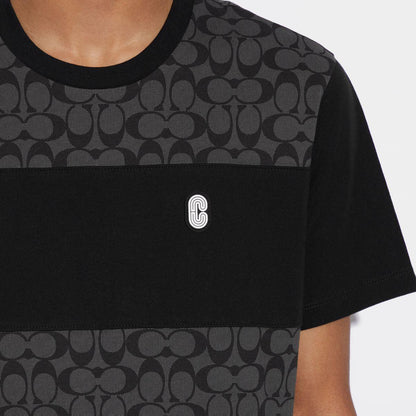 C9602-Signature T-Shirt-Charcoal Signature
