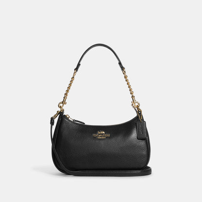 CA209-Teri Shoulder Bag-IM/Black