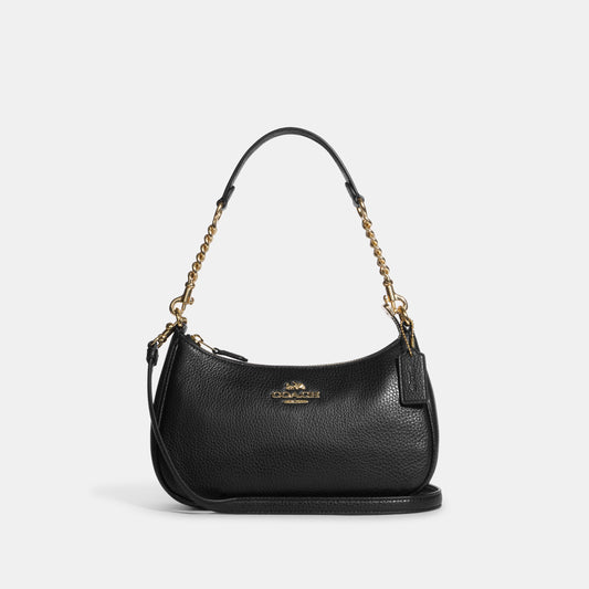 CA209-Teri Shoulder Bag-IM/Black