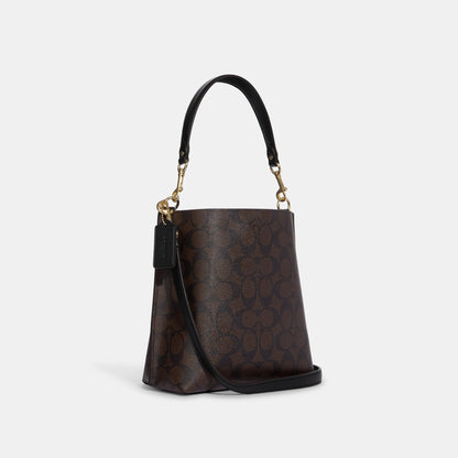 CA582-Mollie Bucket Bag 22 In Signature Canvas
