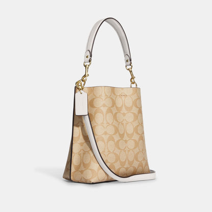 CA582-Mollie Bucket Bag 22 In Signature Canvas