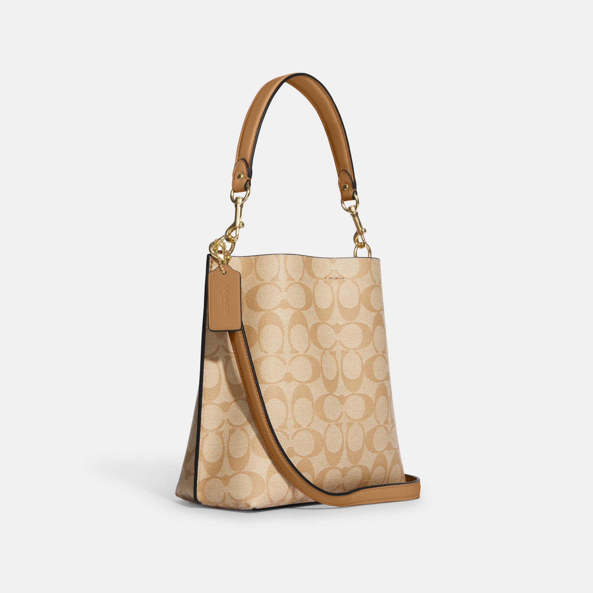 CA582-Mollie Bucket Bag 22 In Signature Canvas