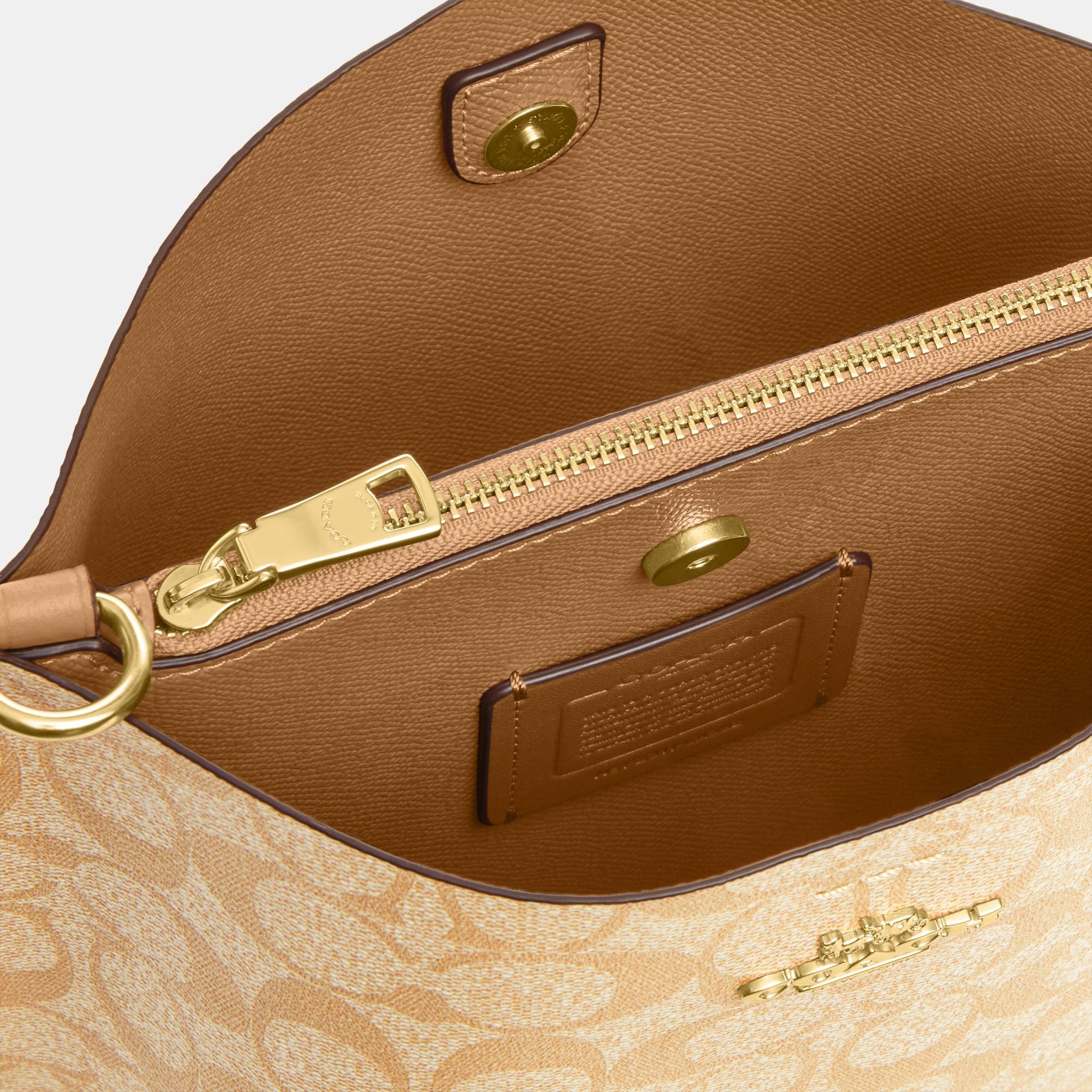 CA582-Mollie Bucket Bag 22 In Signature Canvas