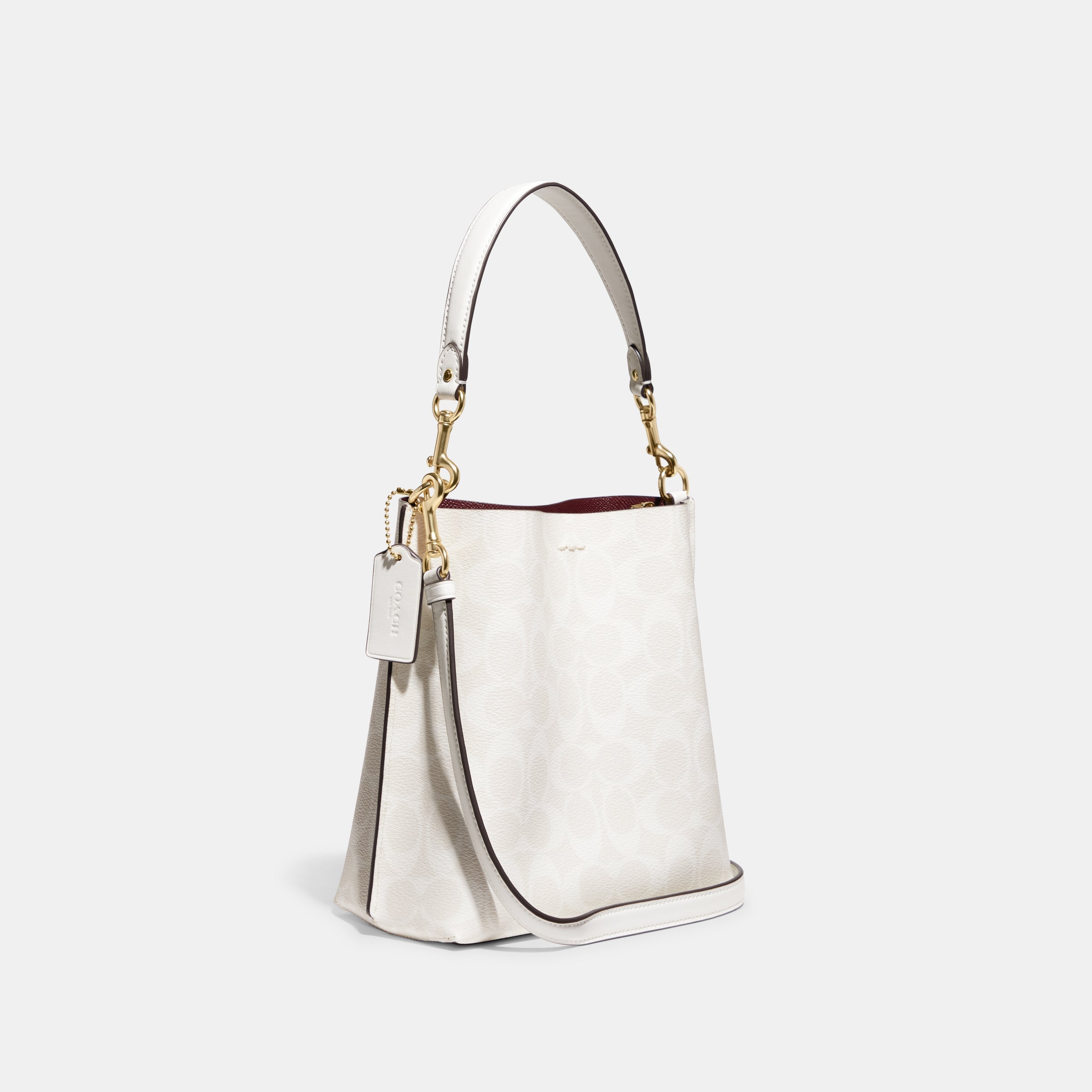 CA582-Mollie Bucket Bag 22 In Signature Canvas