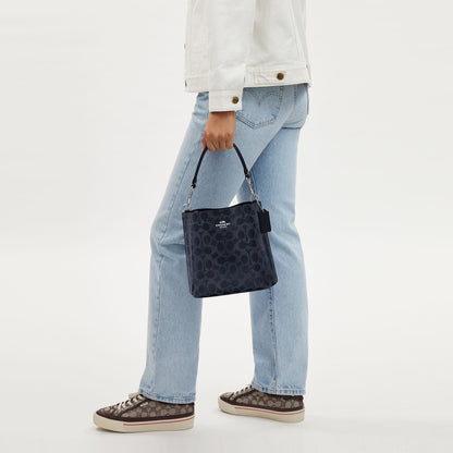 CA582-Mollie Bucket Bag 22 In Signature Canvas