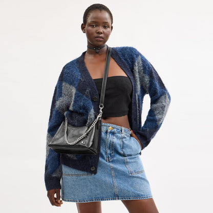 CAD75-Juliet Shoulder Bag 25-Lh/Black