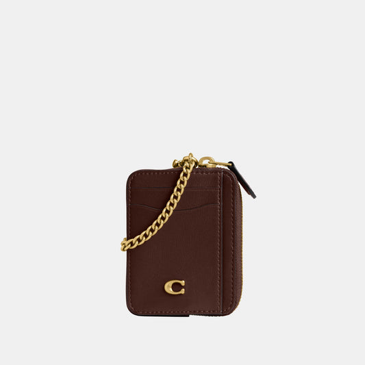 CAH08-Essential Chain Card Case-B4/Maple