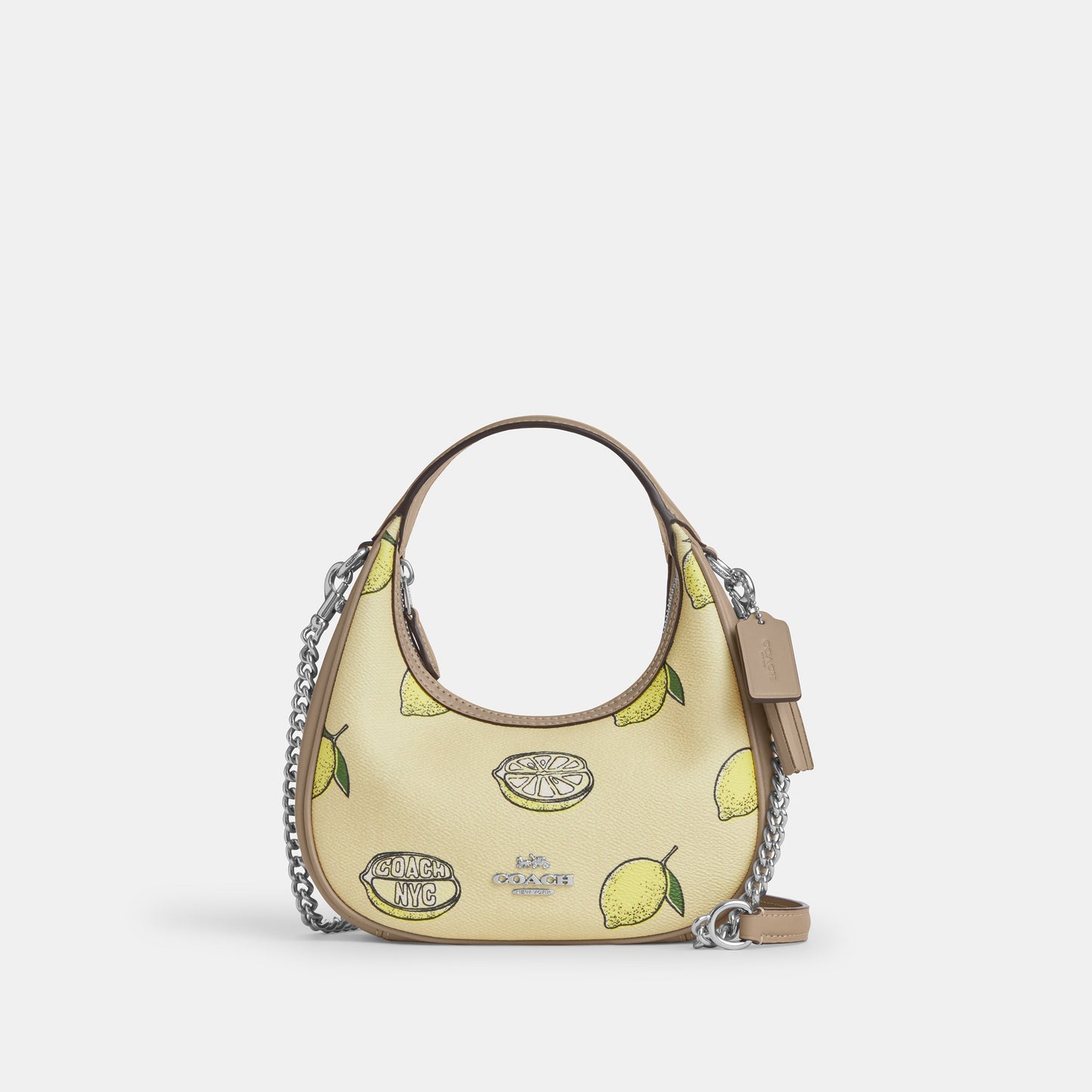 CAL00-Carmen Mini Crossbody Bag With Lemon Print-Sv/Garden Glade Multi