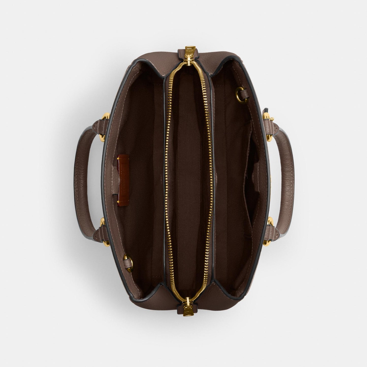 CAL54-SAVANNAH SMALL CARRYALL BAG-IM/Dark Stone