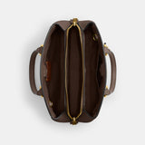 CAL54-SAVANNAH SMALL CARRYALL BAG-IM/Dark Stone