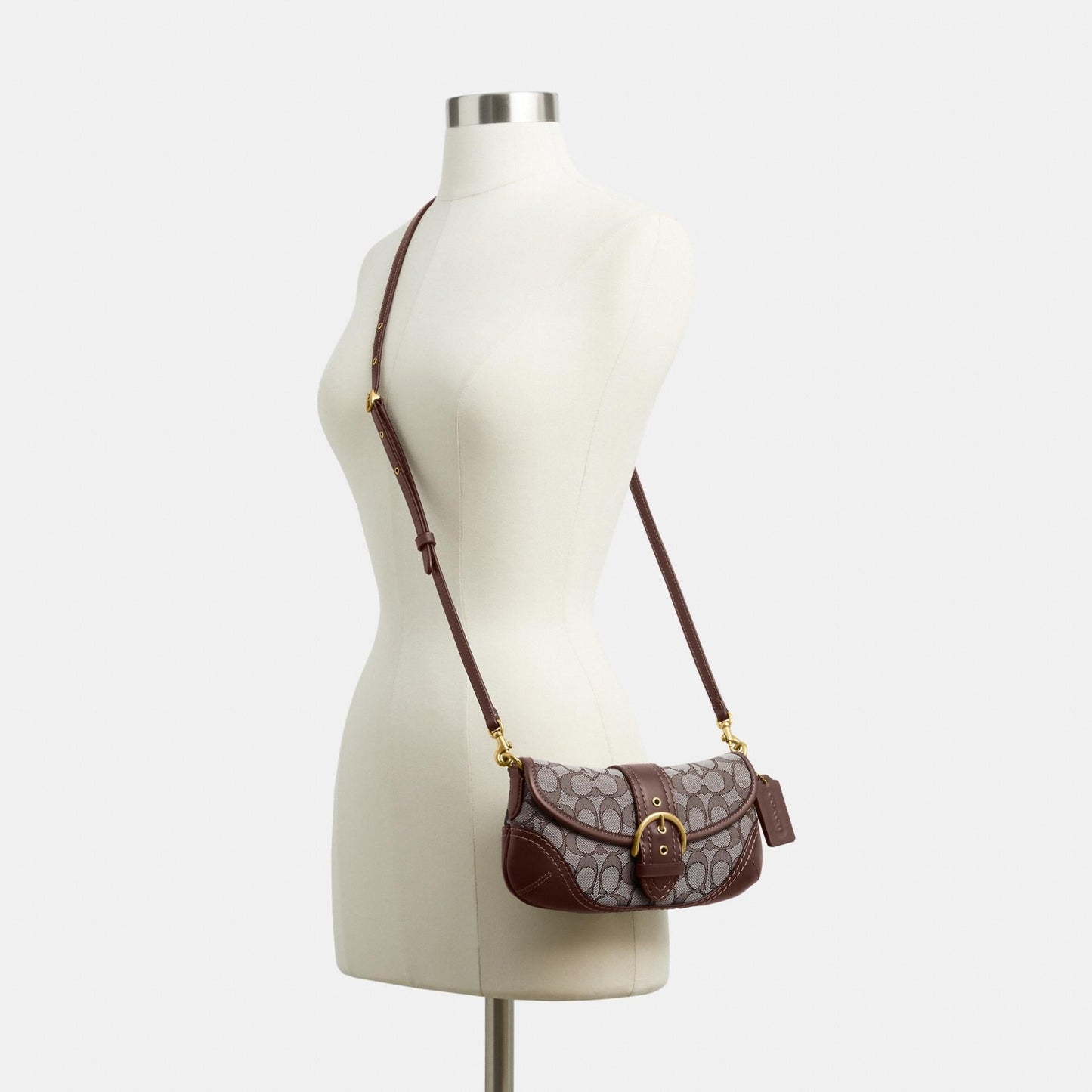 Soho Bag 25 In Signature Jacquard