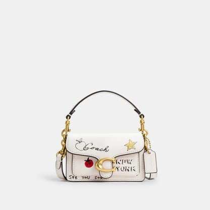 CAN61-Tabby Bag 12 With Sketch Print-B4/Chalk Multi