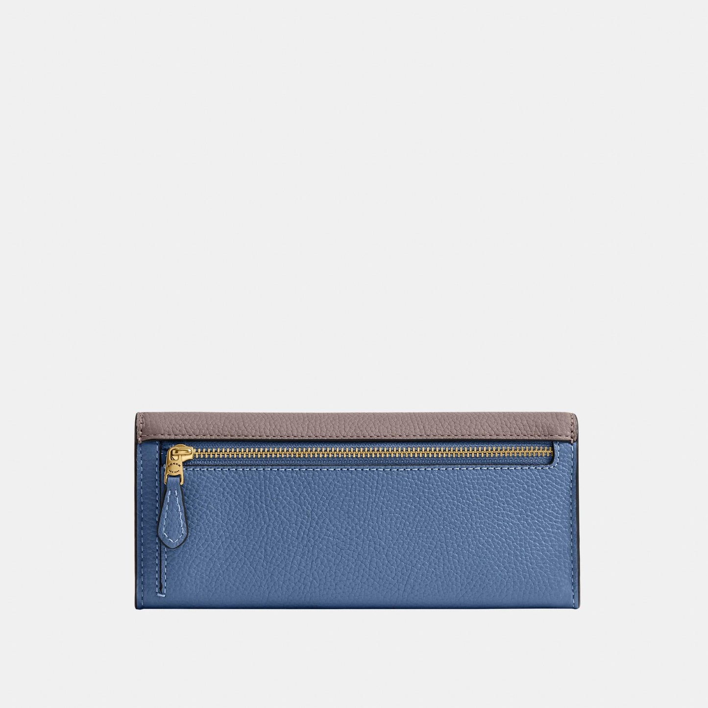 CAO18-Mila Long Flap Wallet In Colorblock-B4/Ash Multi