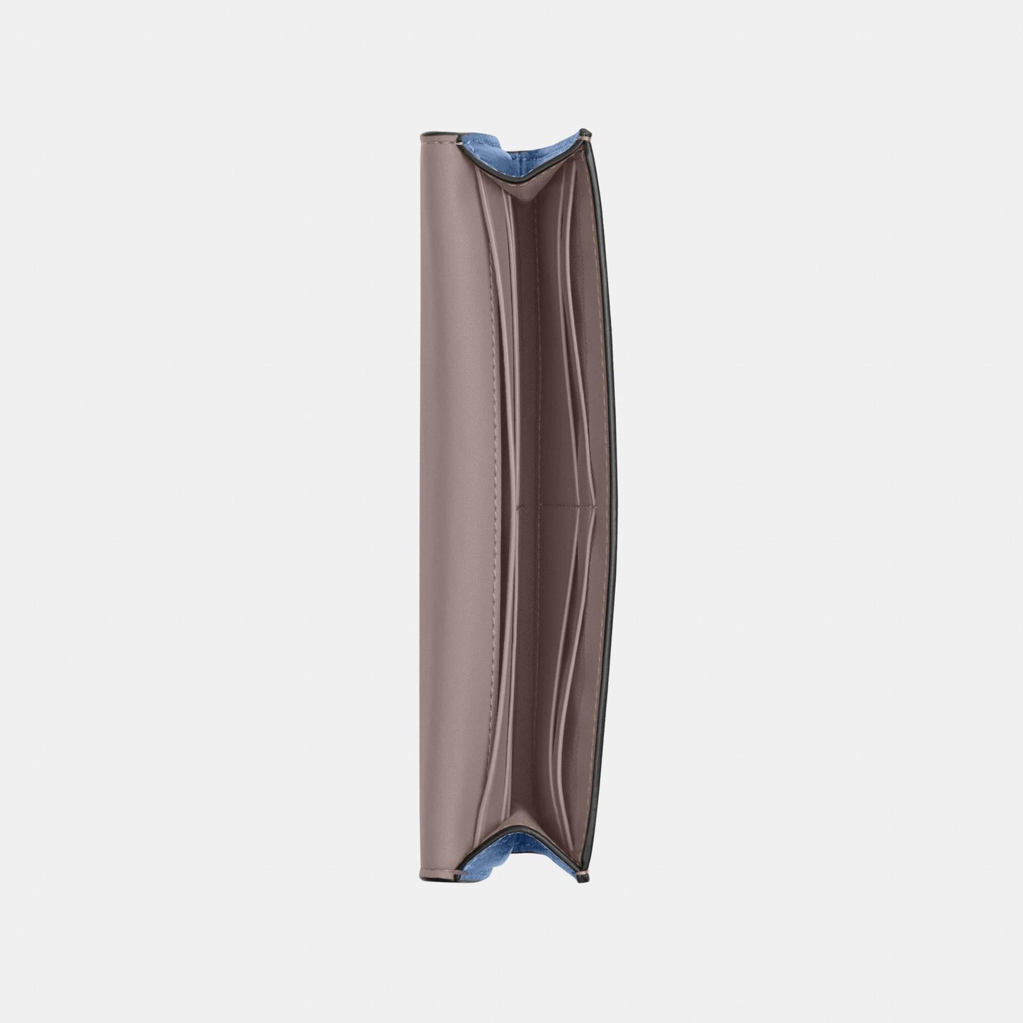 CAO18-Mila Long Flap Wallet In Colorblock-B4/Ash Multi