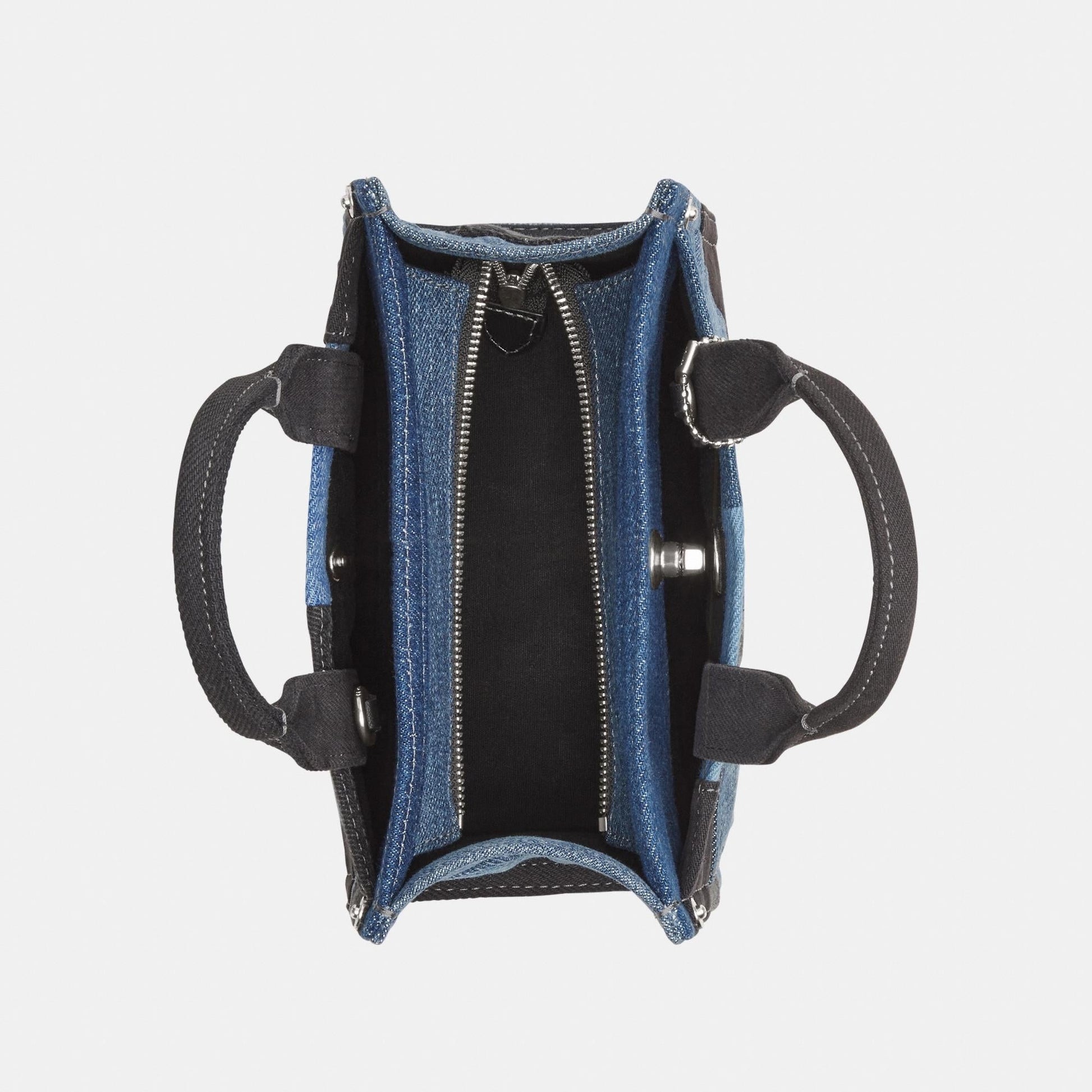 CAO32-CARGO TOTE BAG 20 WITH PATCHWORK-LH/Denim Multi