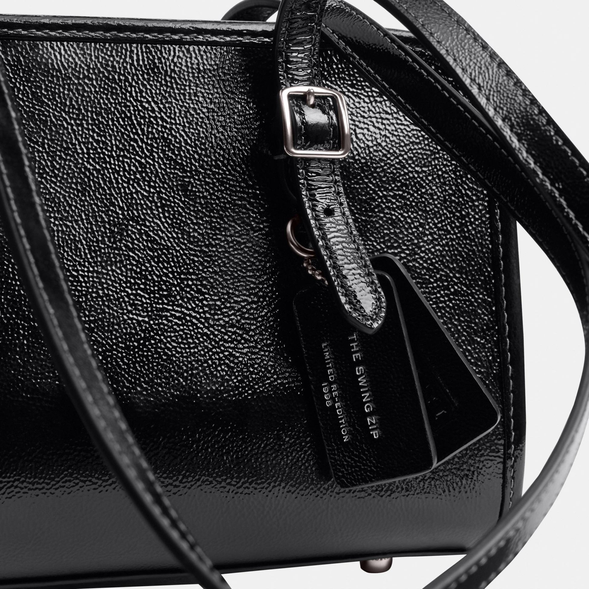 CAO34-SWING ZIP BAG-LH/Black