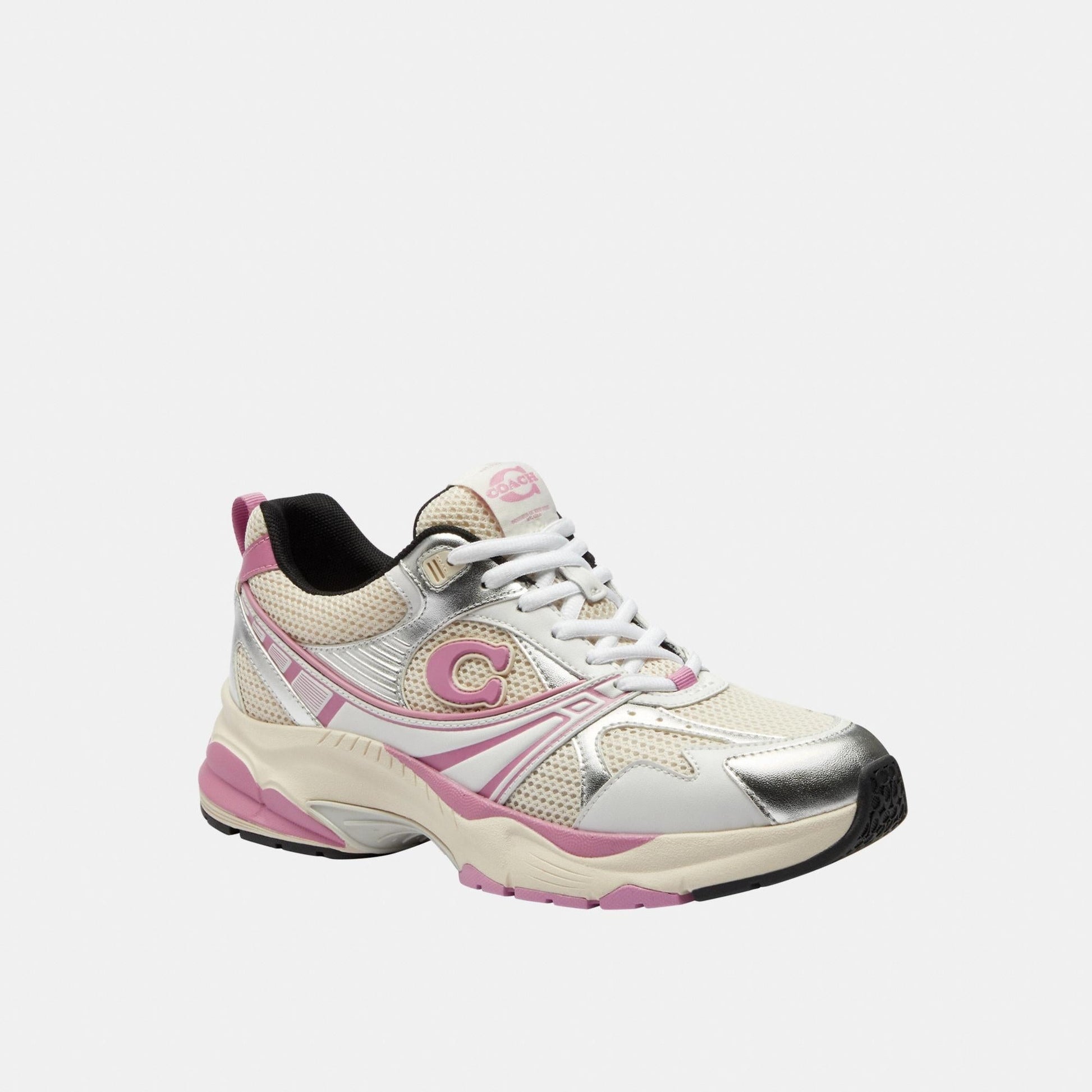 CAQ29-Mesh Sneaker-Fuschia Multi