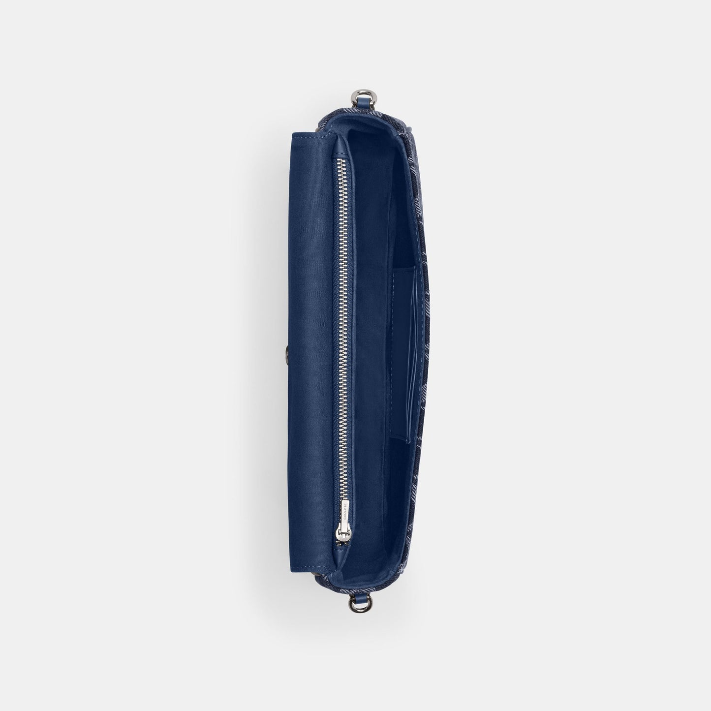 Brook Flap Chain Bag In Signature Denim