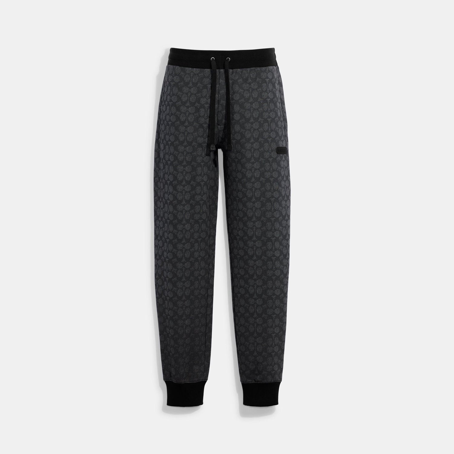 CB491-Essential Joggers In Signature-Charcoal Signature