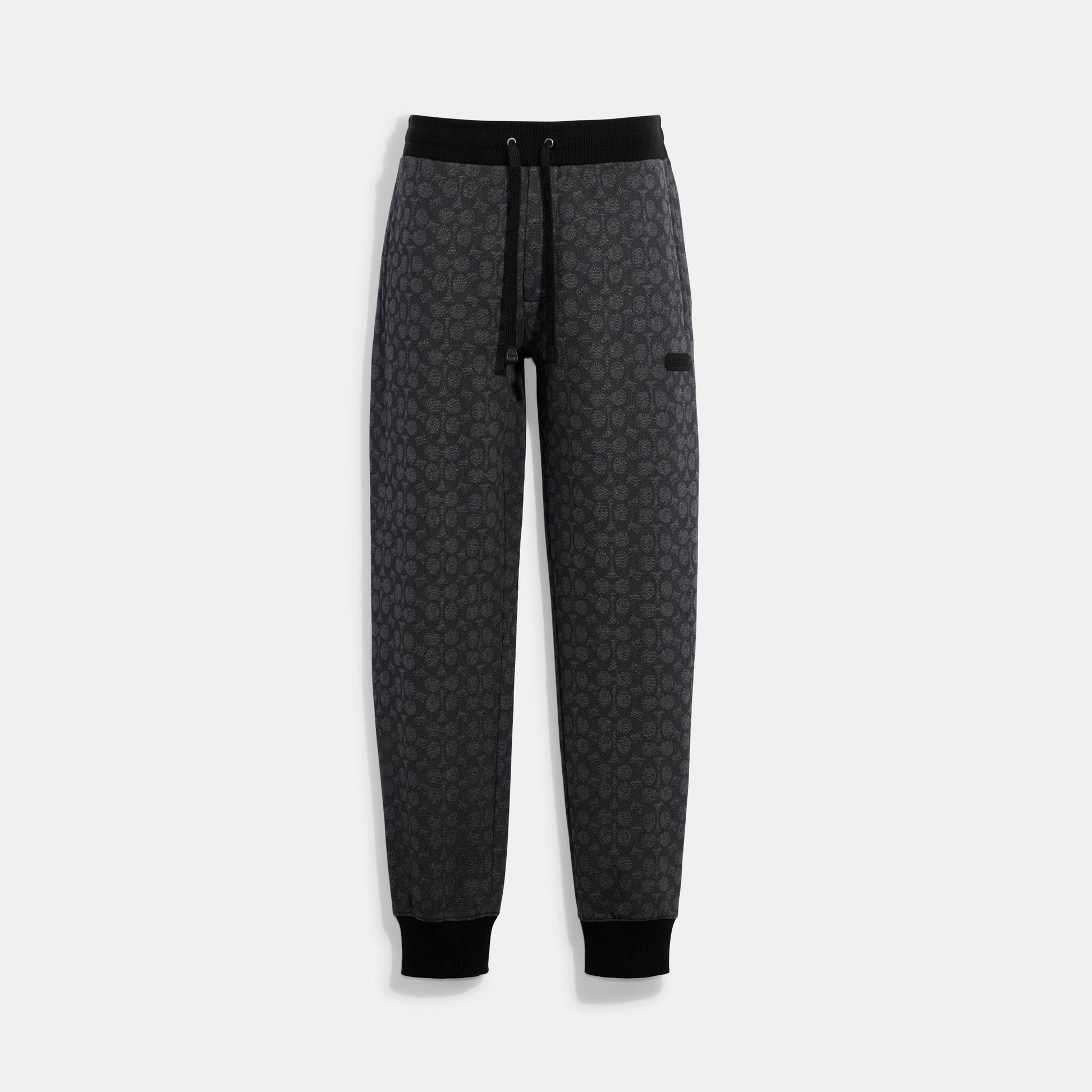 CB491-Essential Joggers In Signature-Charcoal Signature