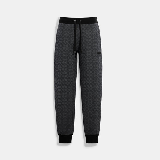 CB491-Essential Joggers In Signature-Charcoal Signature