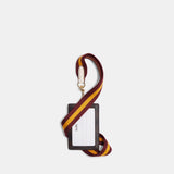 Signature Blocking With Webbed Strap Pvc Lanyard Id - COACH Saudi Arabia Official Site