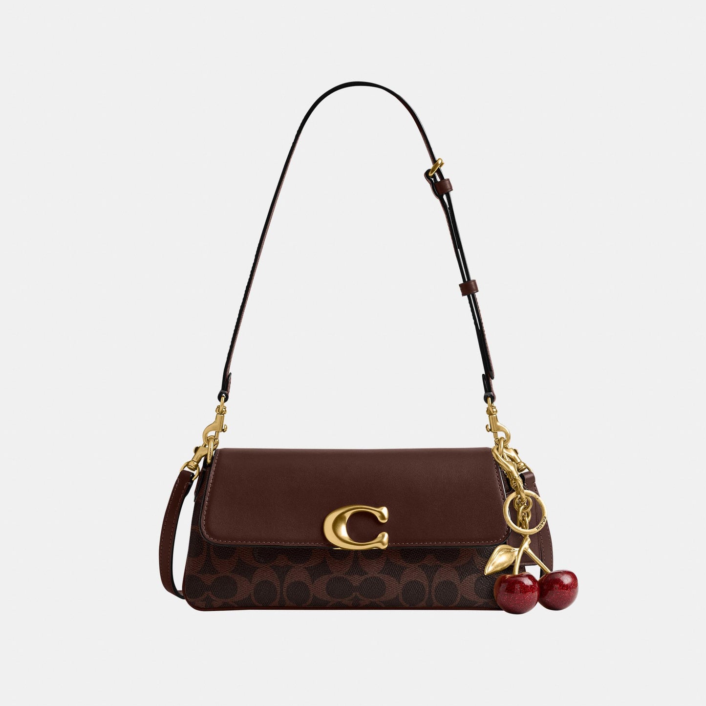 CBA83-Jet Shoulder Bag in Signature Canvas-B4/Maple Maple