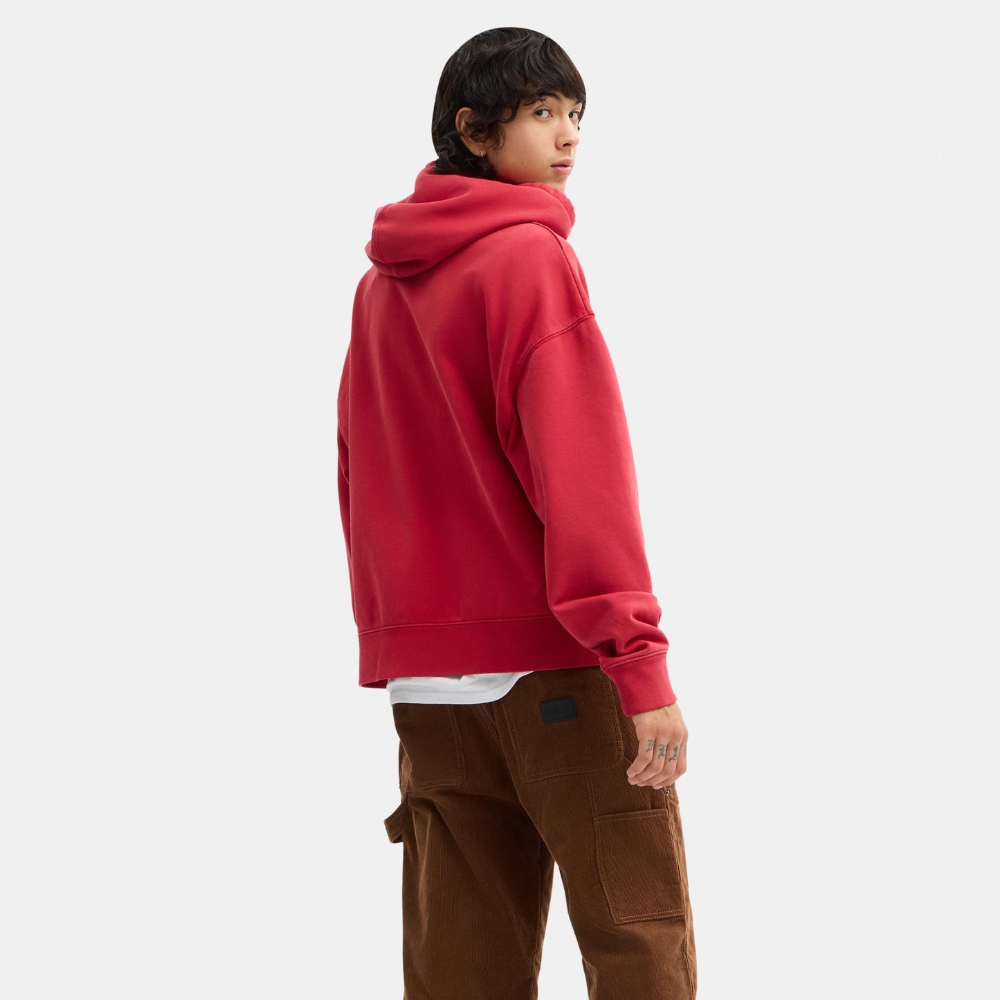 CBD23-Horse and Carriage Hoodie-Red.