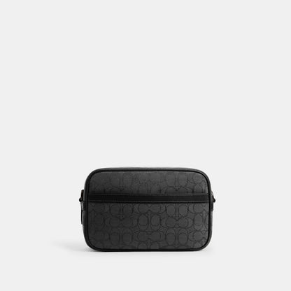 CBF21-Theo Camera Bag In Signature Jacquard-Black