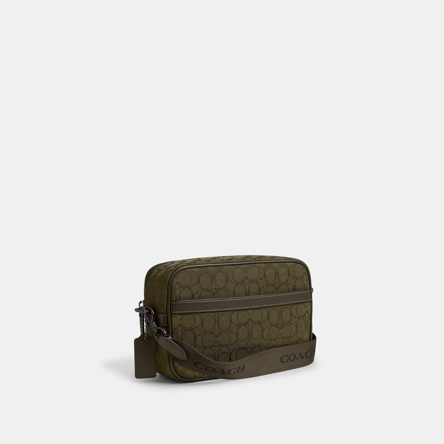 CBF21-Theo Camera Bag In Signature Jacquard-Olive Drab