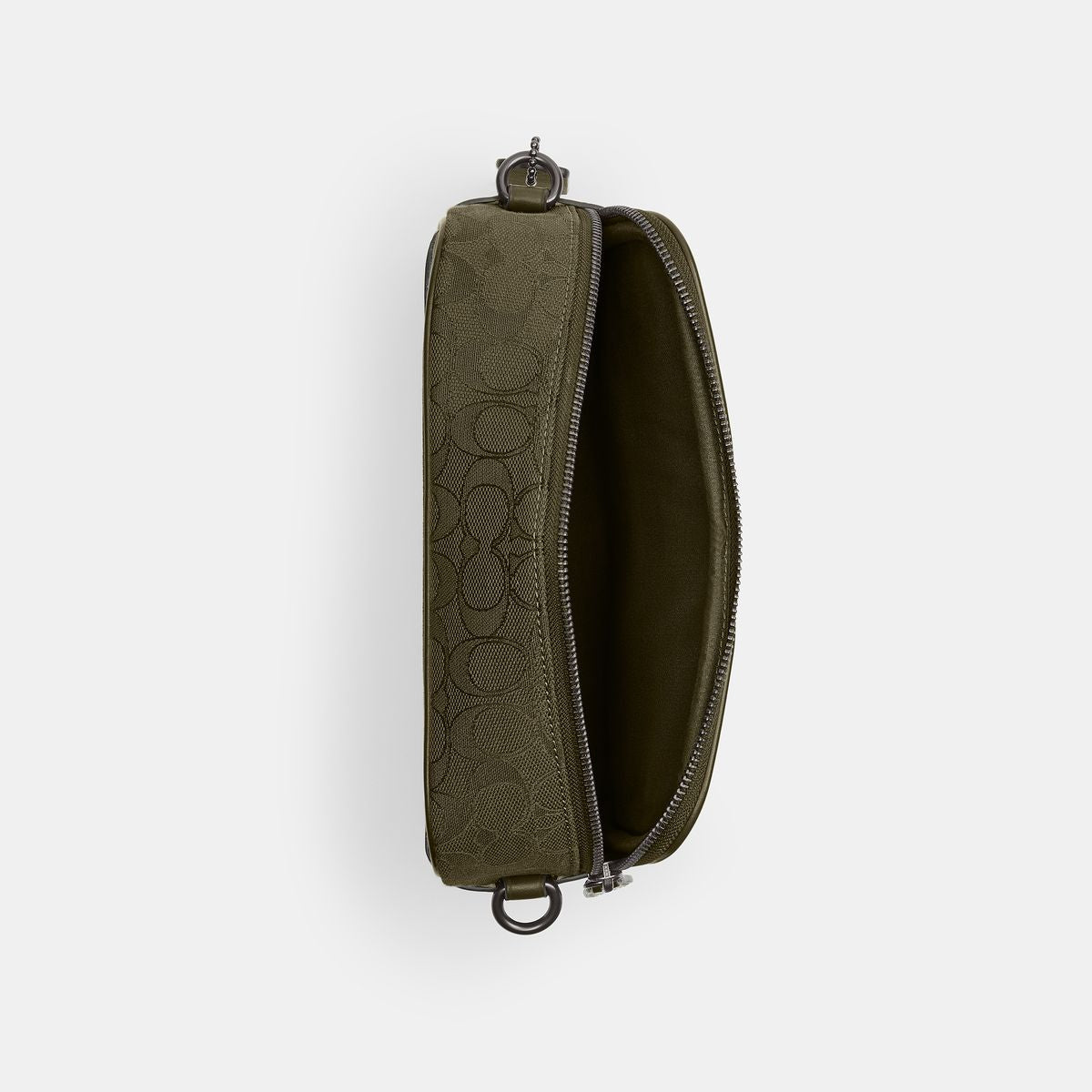 CBF21-Theo Camera Bag In Signature Jacquard-Olive Drab