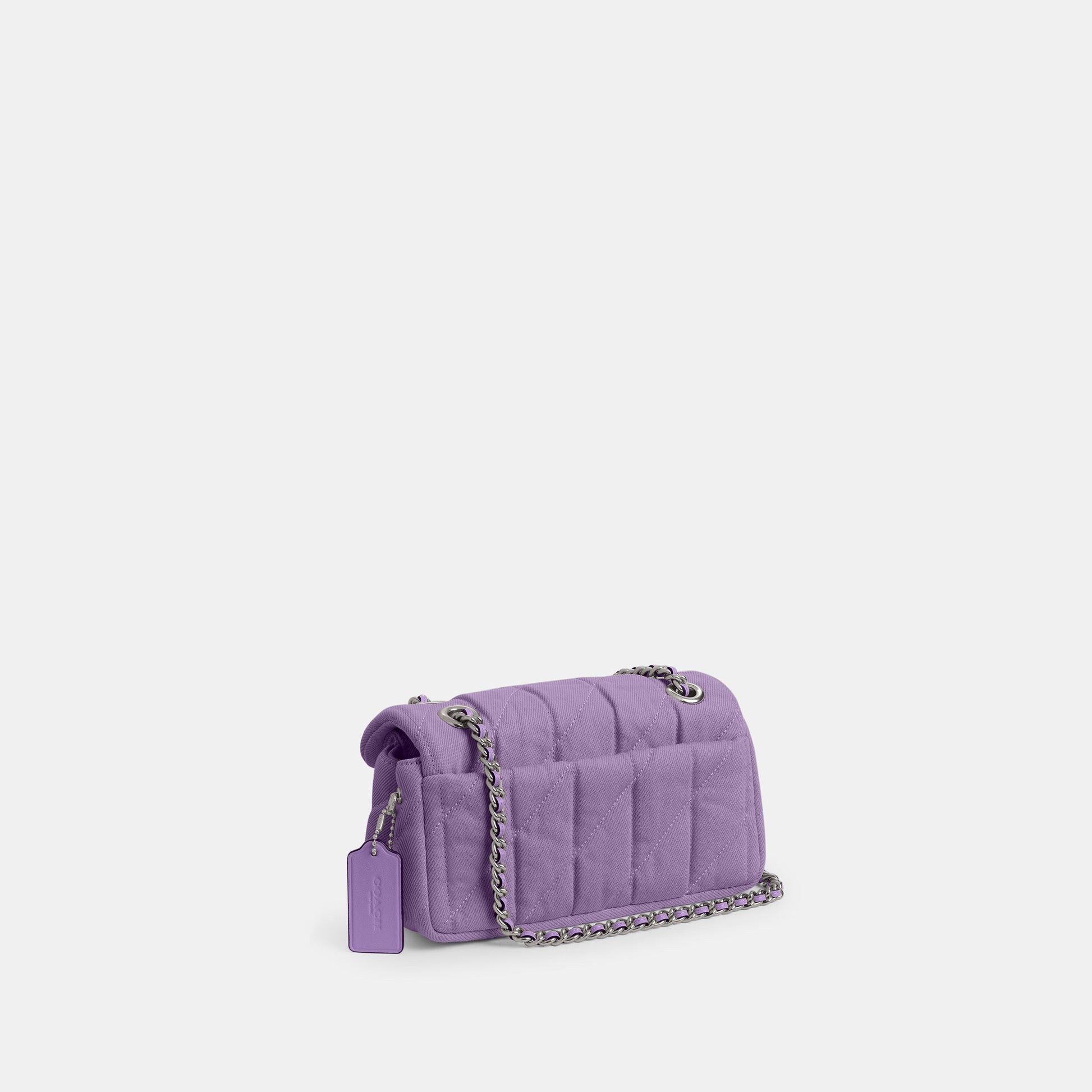 CBG33-Tabby Shoulder Bag 20 With Quilting-Lh/Iris