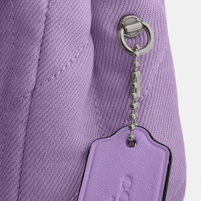 CBG33-Tabby Shoulder Bag 20 With Quilting-Lh/Iris